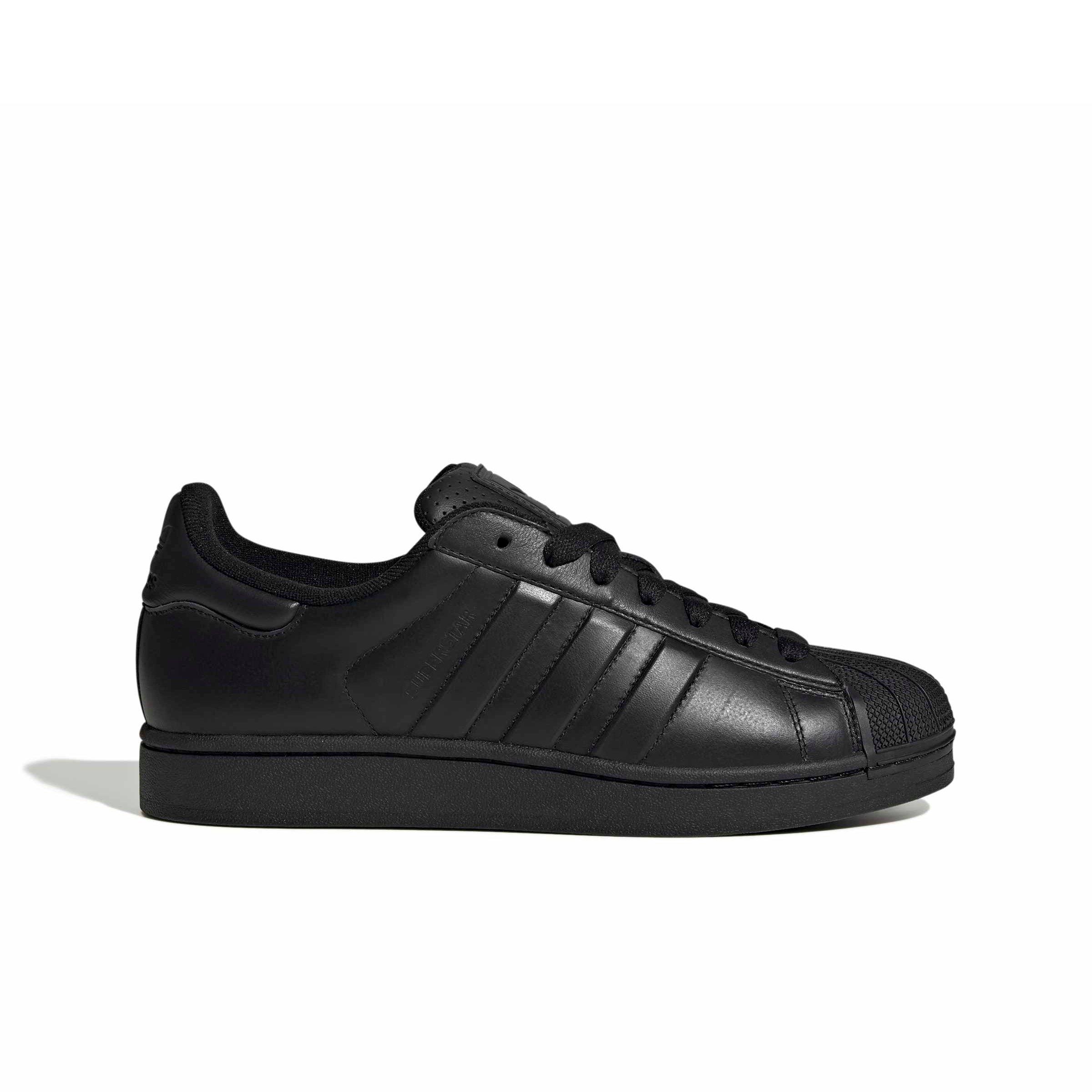 adidas Originals Superstar II "Core Black/Core Black/Better Scarlet" Men's Shoe - BLACK/BLACK/SCARLET